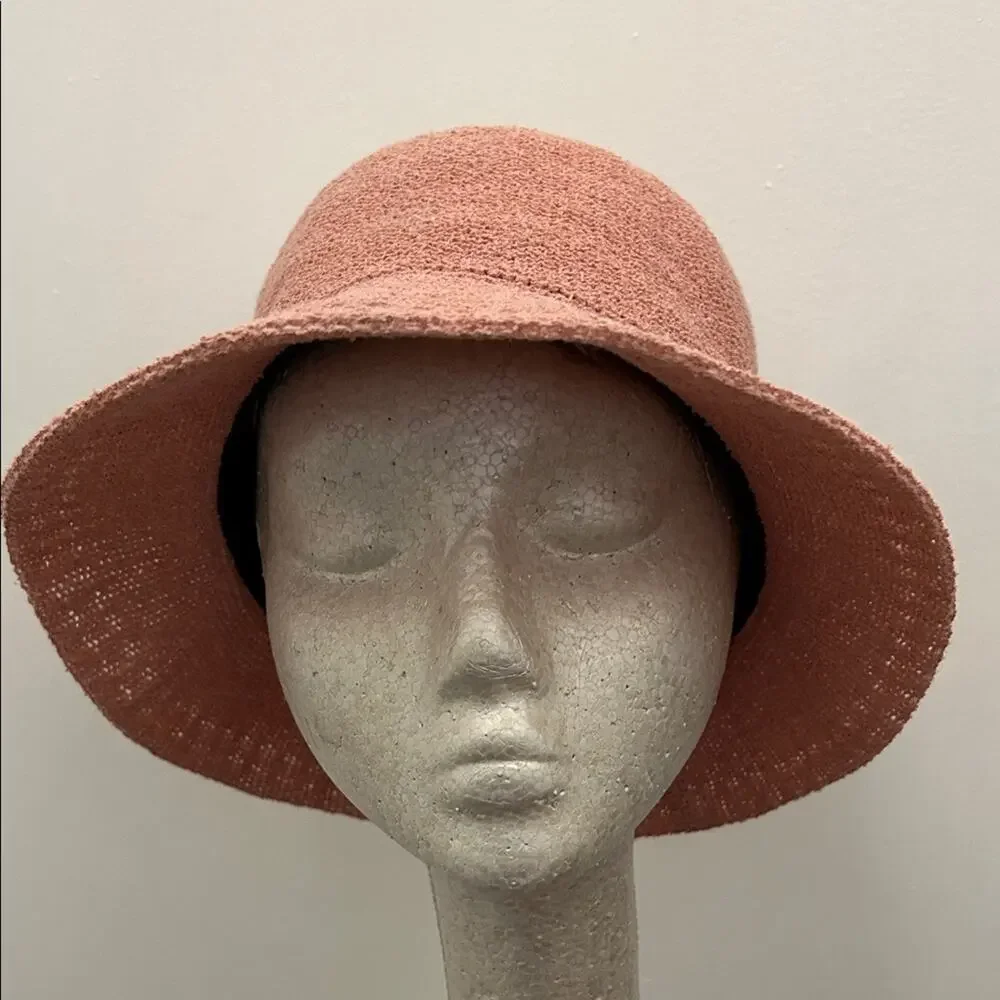 Marcus Adler Woven Dusty Rose Pink Women's Bucket Hat, O/S
